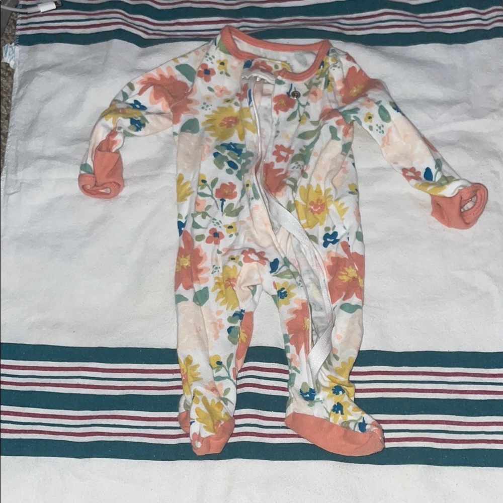 Floral Kids One Piece
